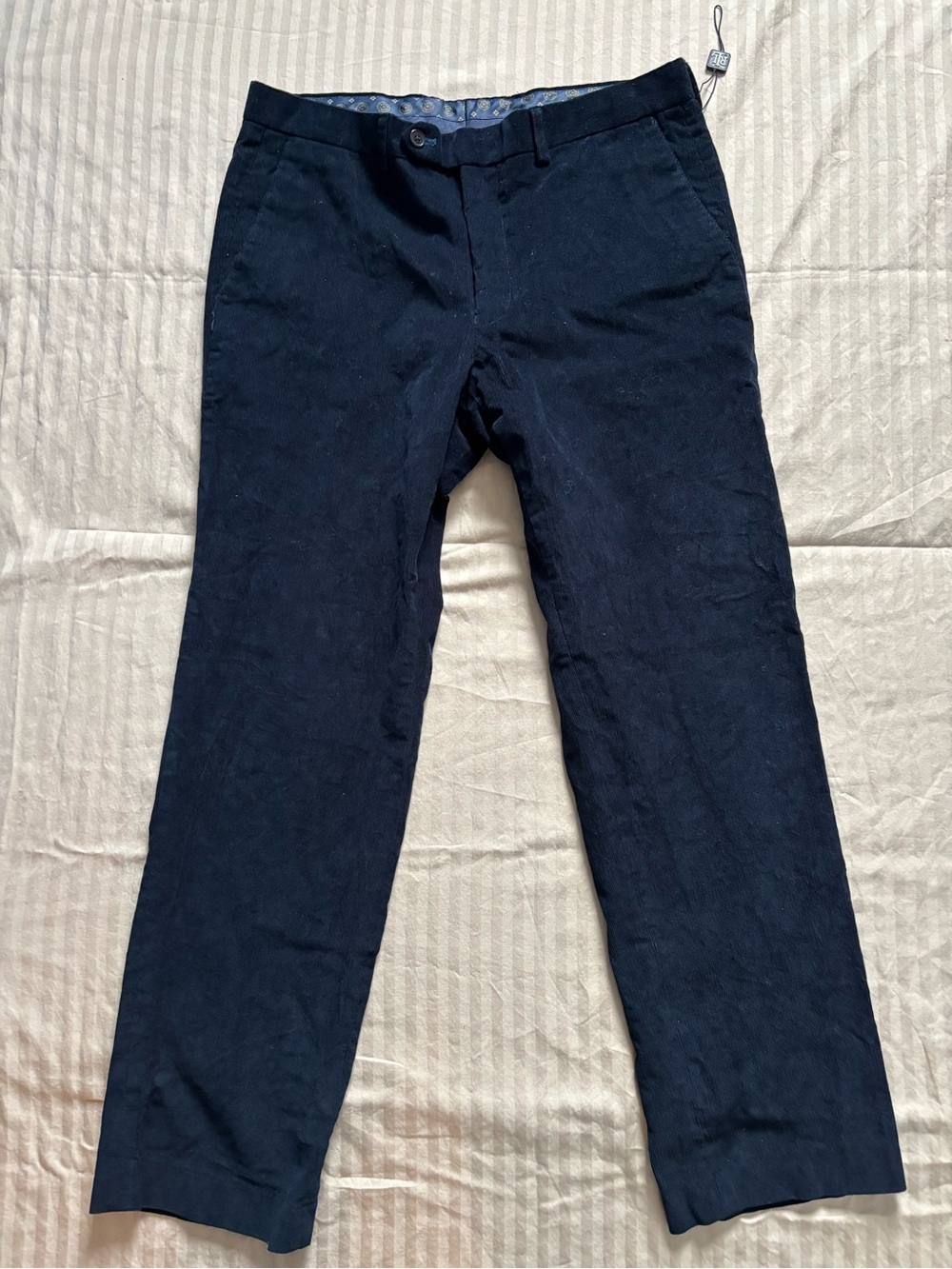 Lauren Ralph Lauren Black Label Men’s Size 34x30 Corduroy Pants Navy Preppy